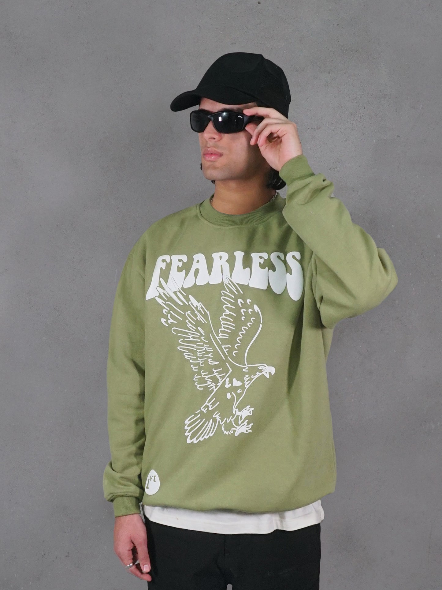 "FEARLESS" PISTA SWEATSHIRT