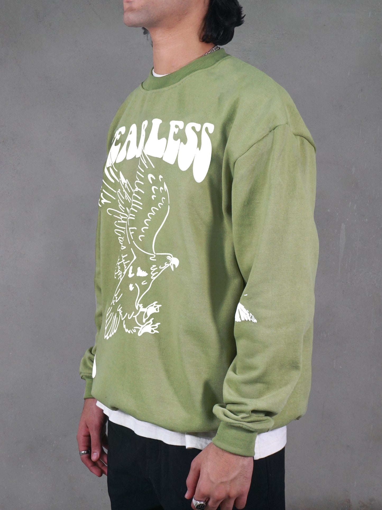 "FEARLESS" PISTA SWEATSHIRT