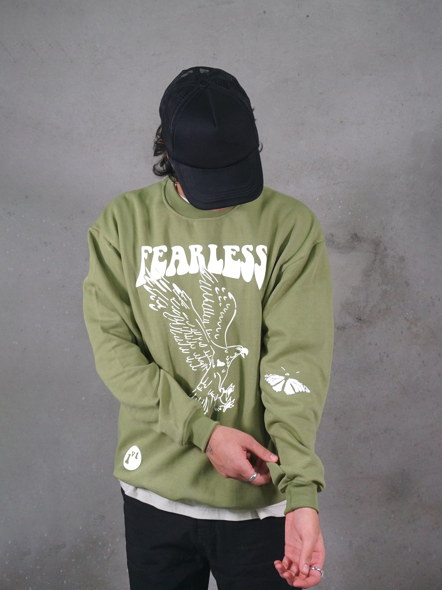 "FEARLESS" PISTA SWEATSHIRT