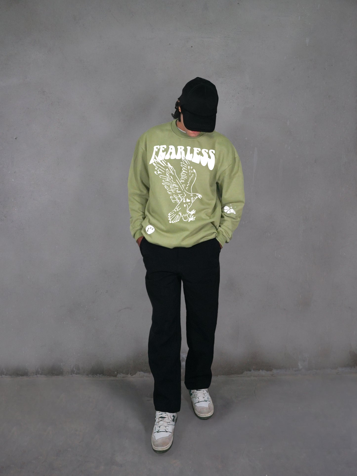 "FEARLESS" PISTA SWEATSHIRT