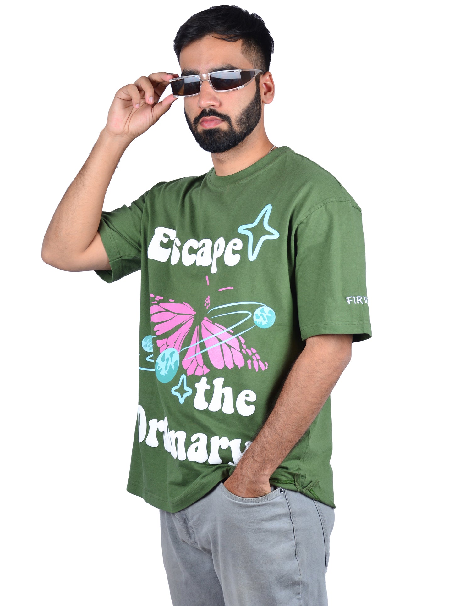 ESCAPE THE ORDINARY GREEN TSHIRT [UNISEX]