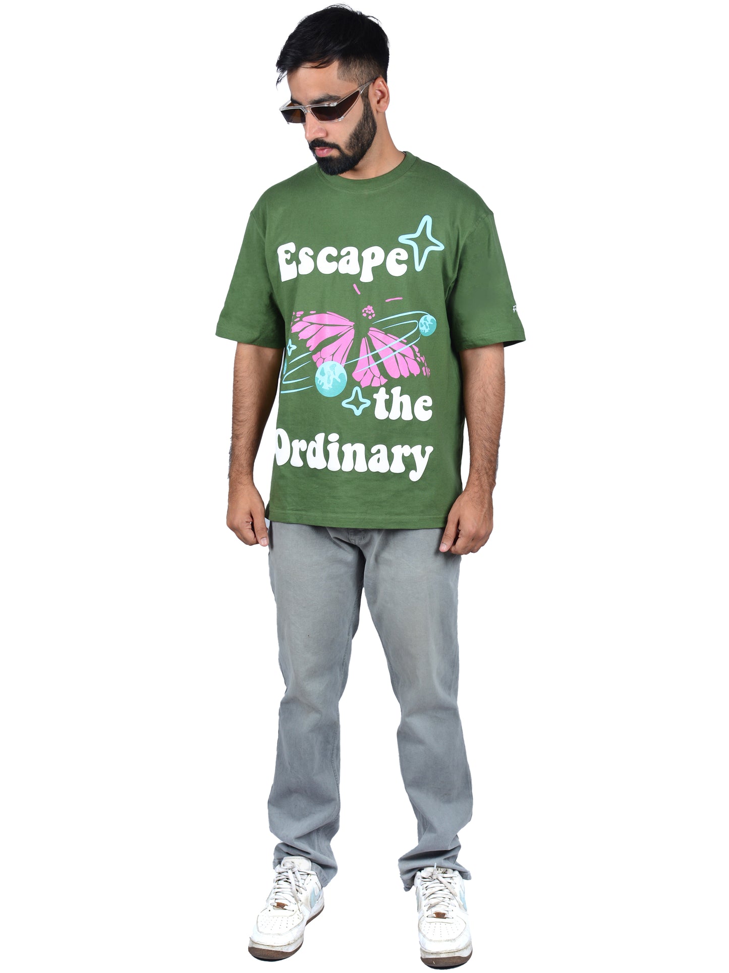 ESCAPE THE ORDINARY GREEN TSHIRT [UNISEX]