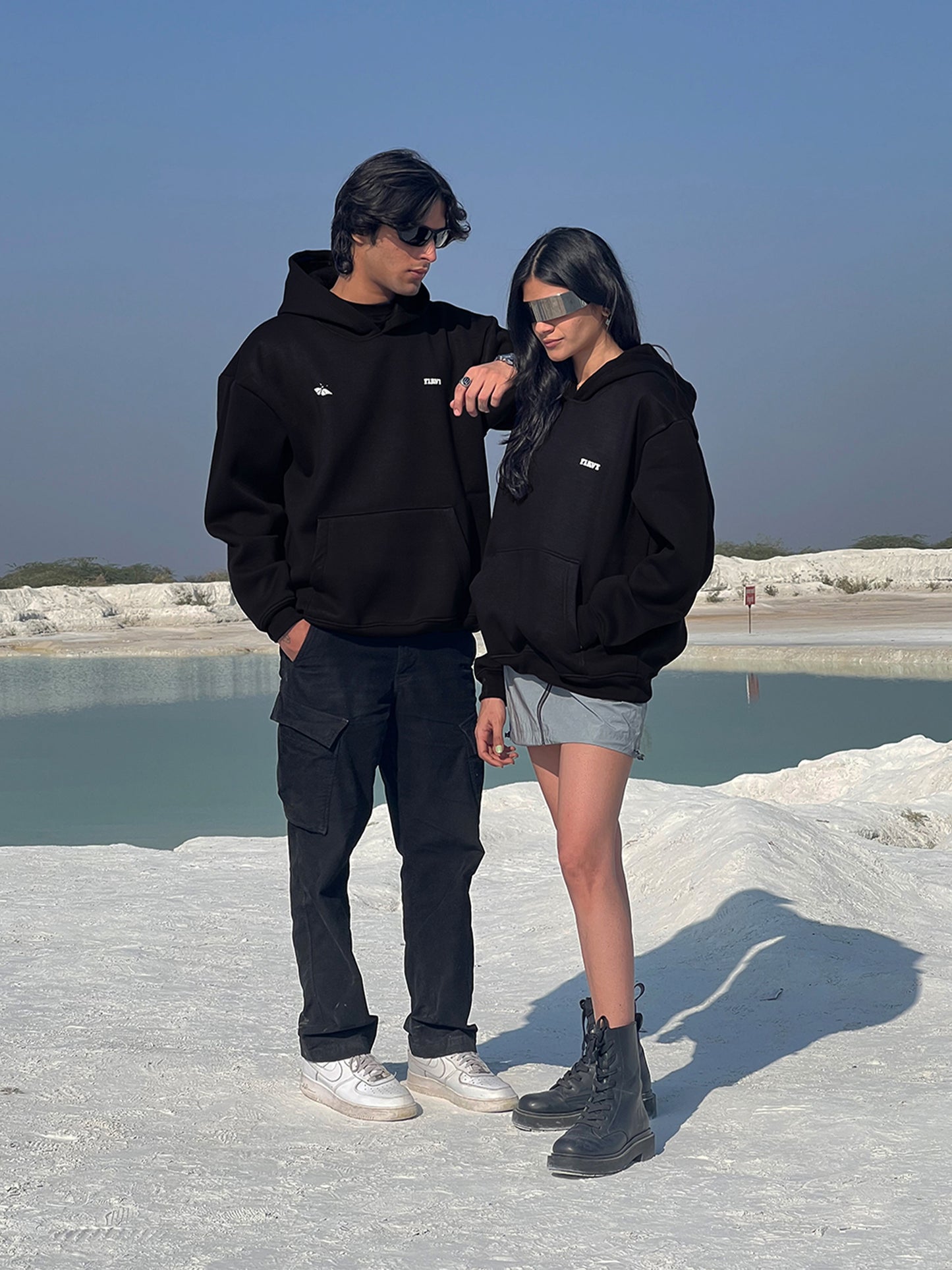 A BETTER ENDING BLACK HOODIE [UNISEX]