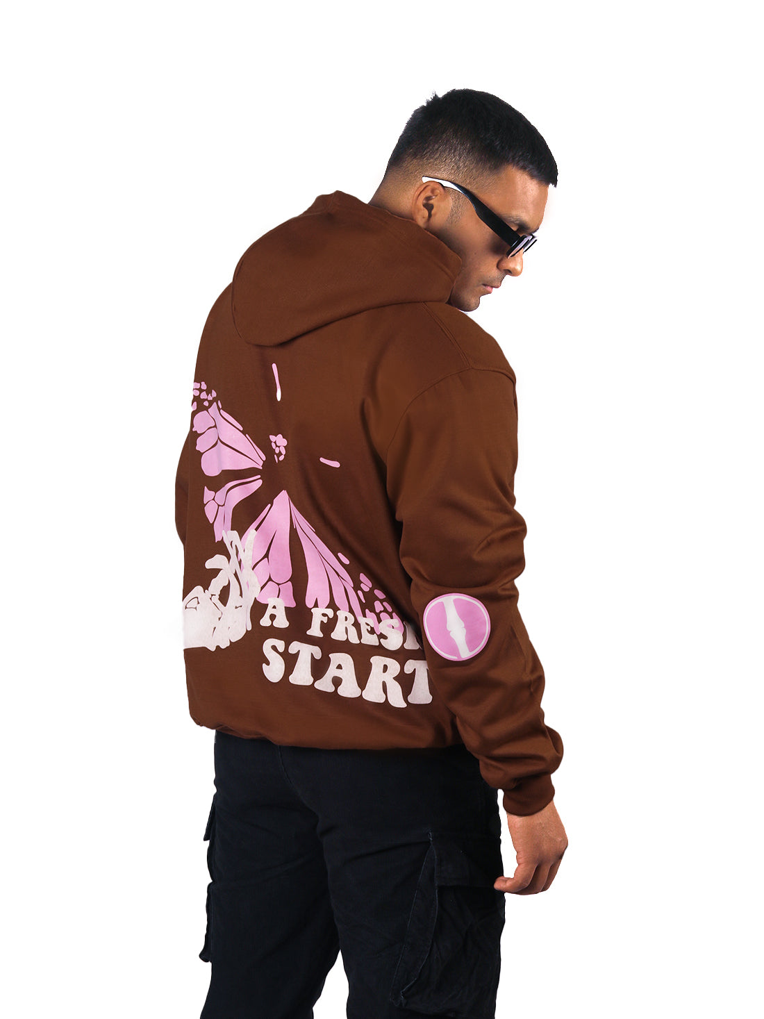 A FRESH START BROWN HOODIE [UNISEX]